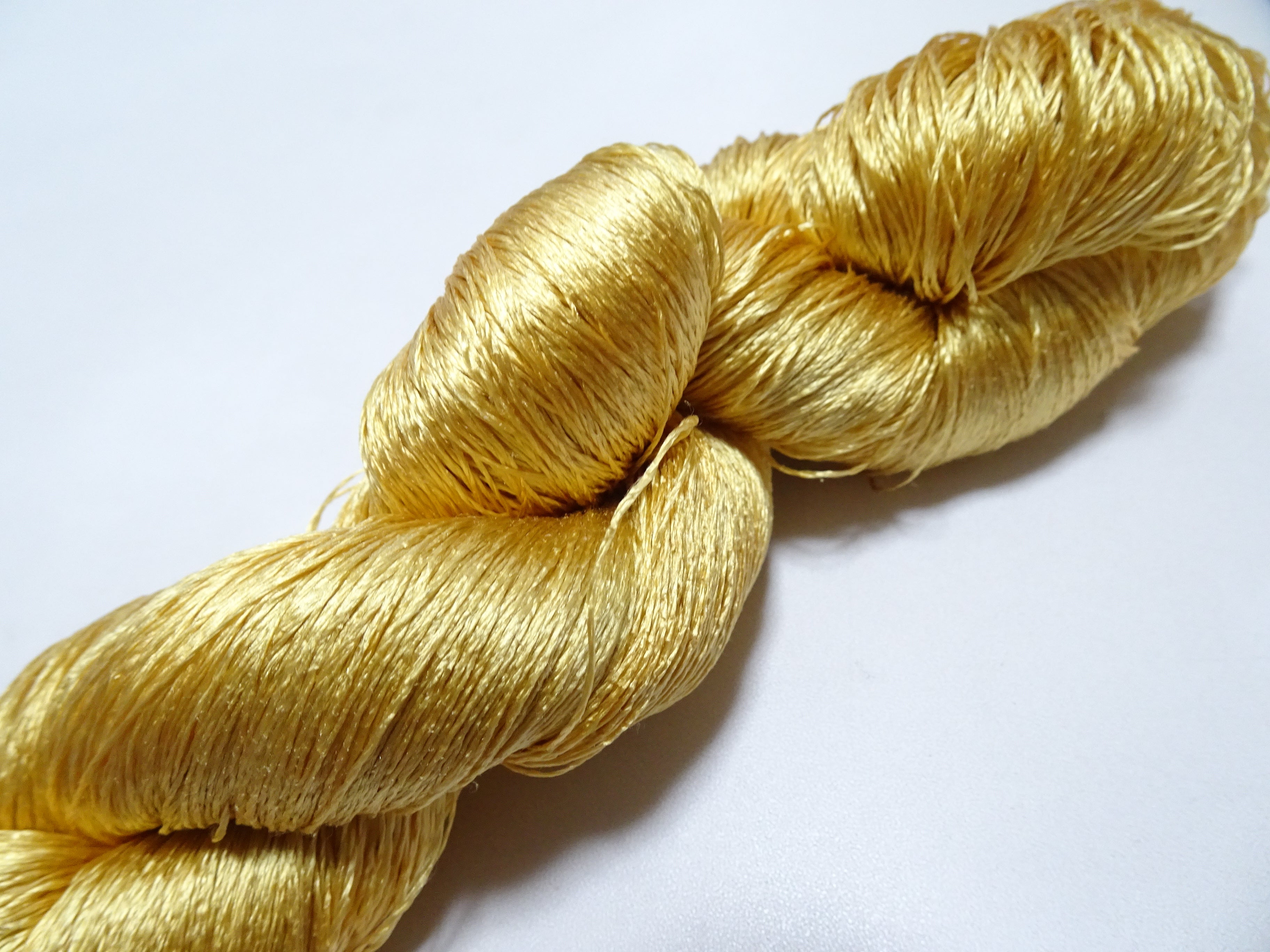 Japanese Vintage Twisted Silk Thread Embroidery 19475