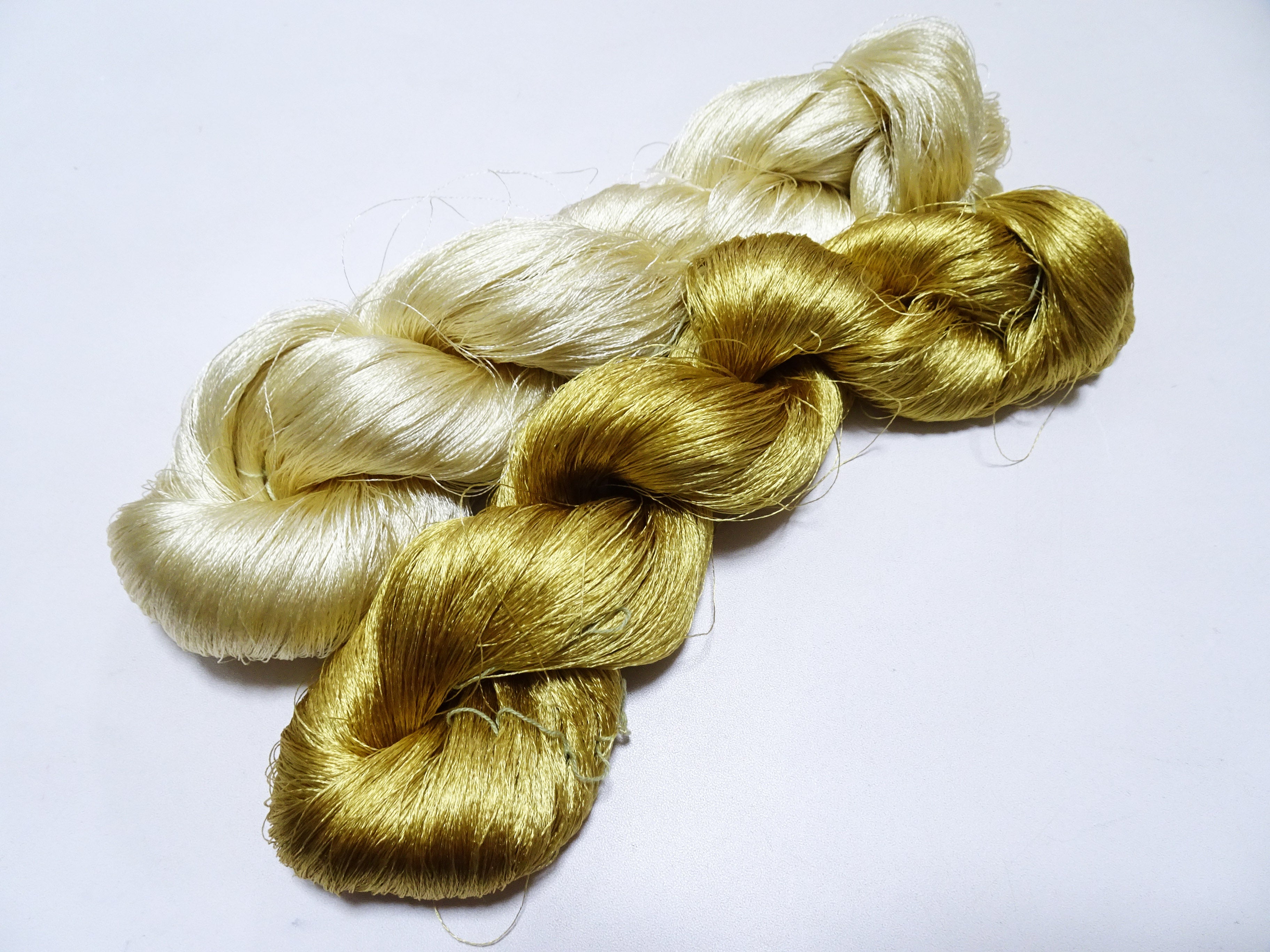 Japanese Vintage Twisted Silk Thread 2sets Embroidery 19939