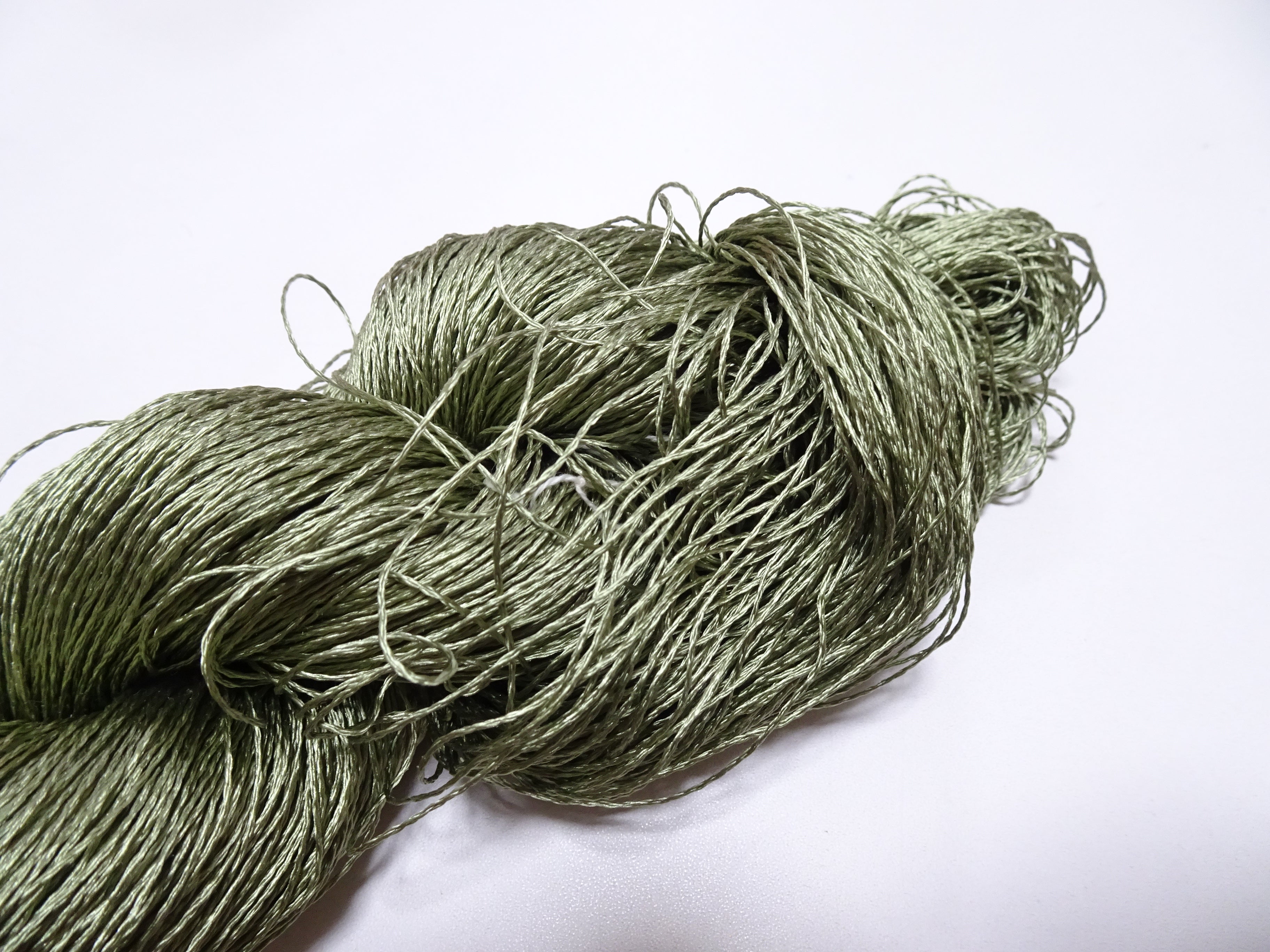 Japanese Vintage Twisted Silk Thread Embroidery 14593