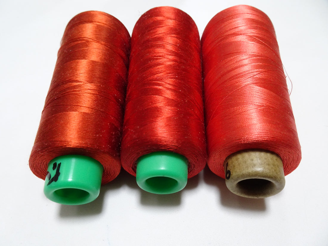 Special Price!! Japanese vintage silk thread 3sets Over 6000M embroidery 15252