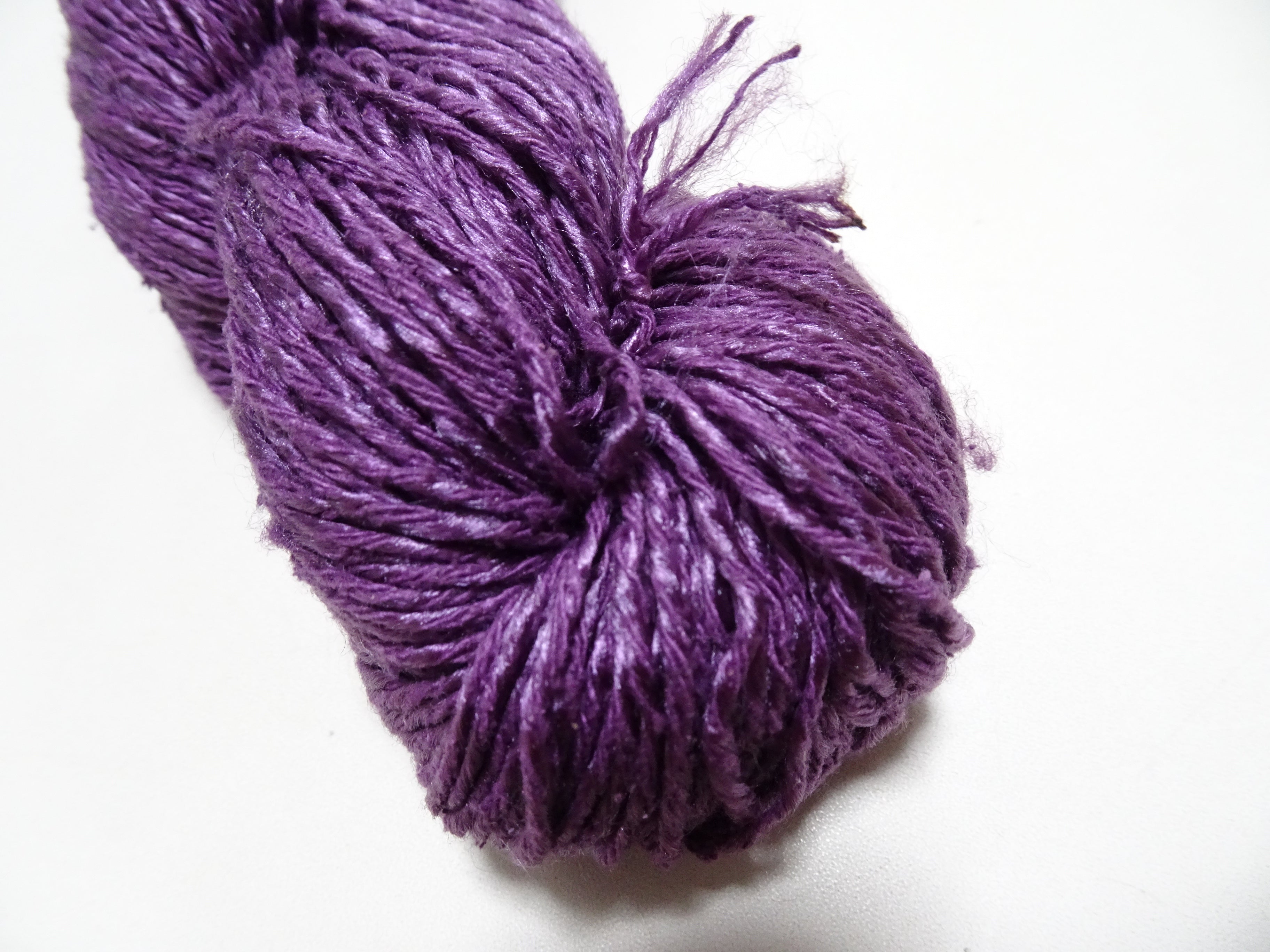 Japanese Tanaka Gen Silk – One-of-a-Kind Hand-Dyed Artistic Silk Thread, Rare Japanese Artisan Yarn, Limited Stock 16564