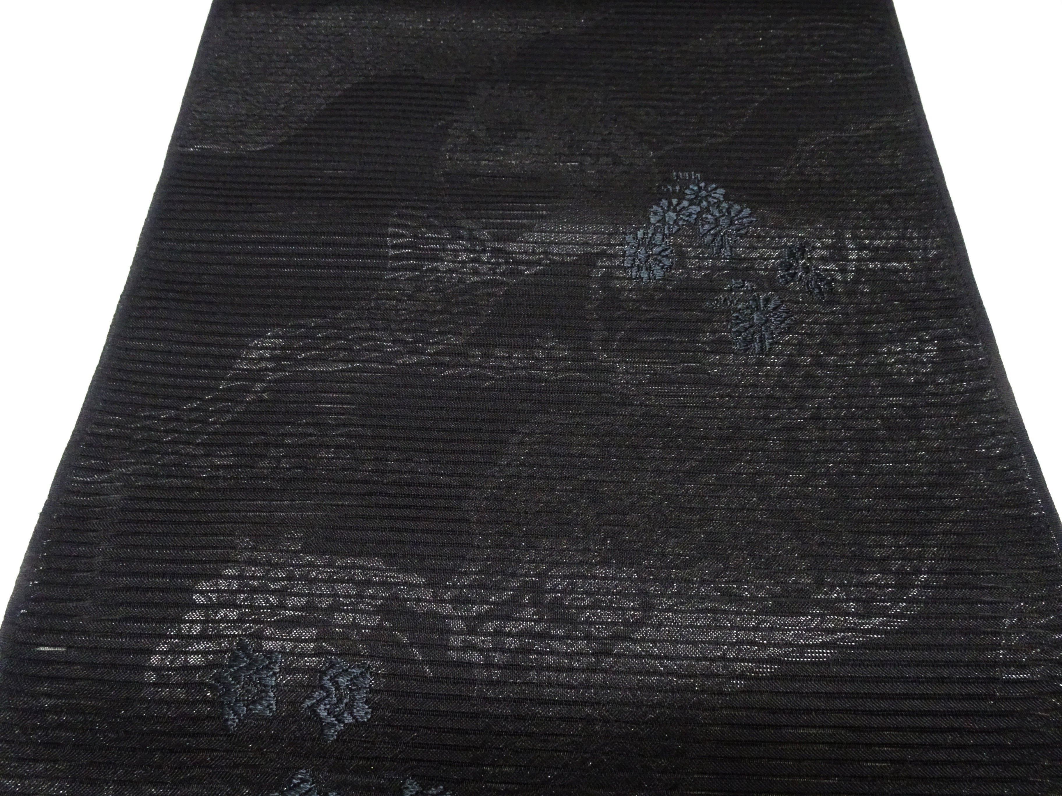 Japanese Ro Silk Bolts  Black / Omi Dyeing 17503