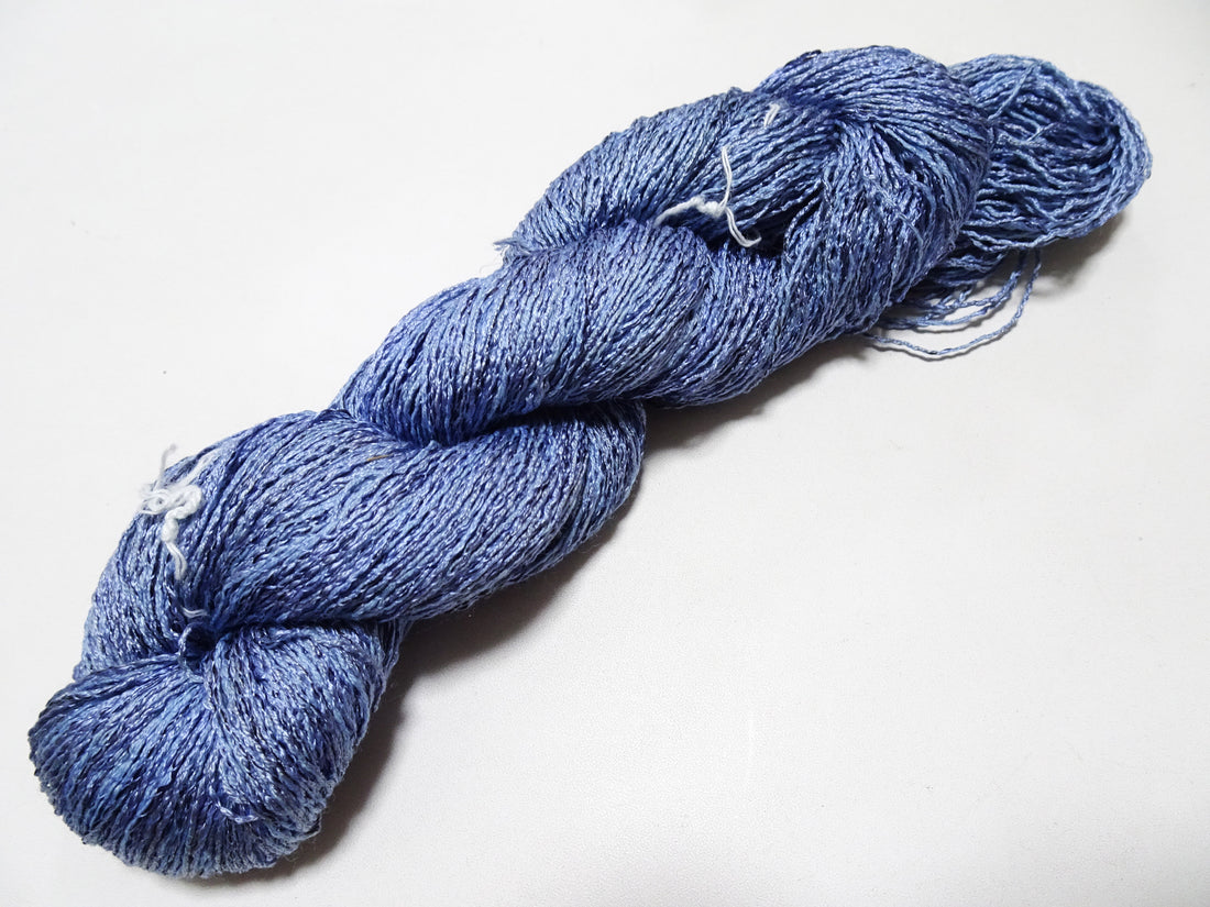 Japanese Tanaka Gen Silk – One-of-a-Kind Hand-Dyed Artistic Silk Thread, Rare Japanese Artisan Yarn, Limited Stock 19170