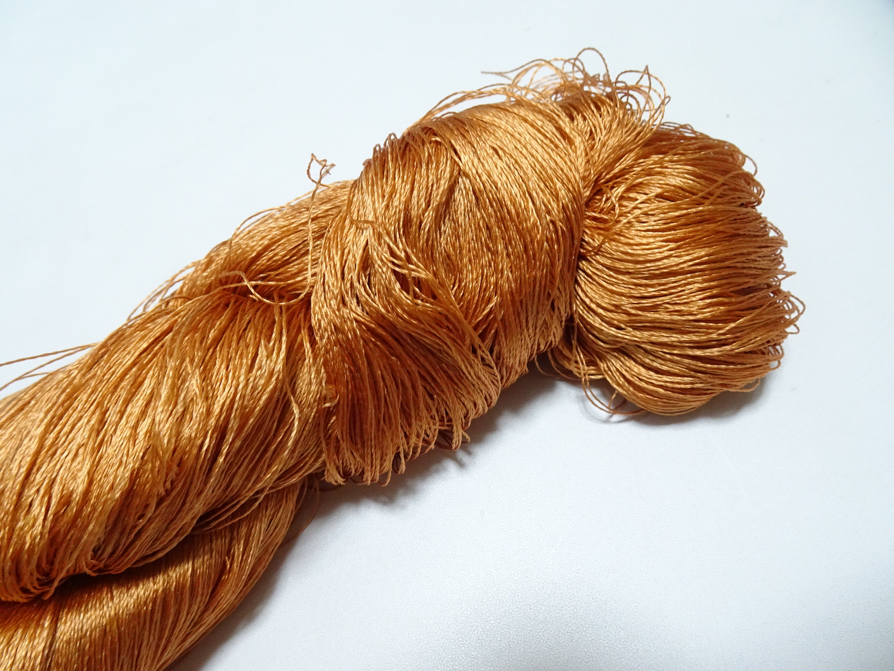 Japanese Vintage Twisted Silk Thread Embroidery 19477d