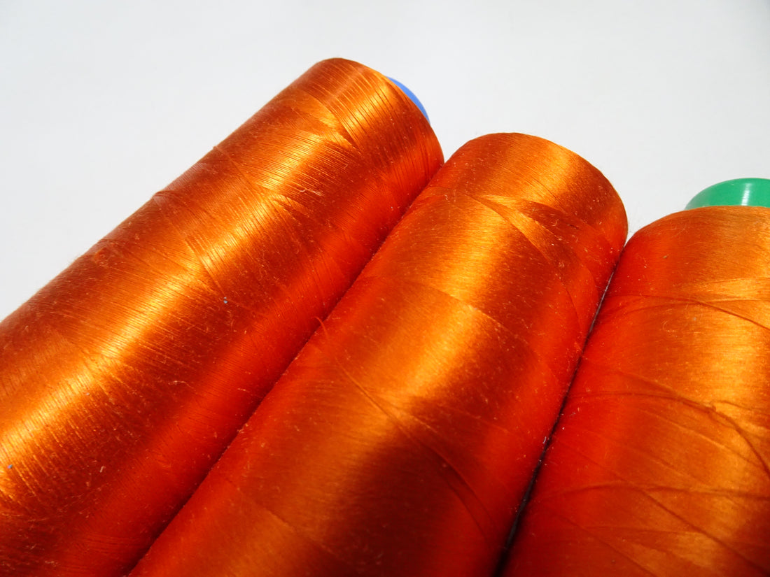 Special Price!! Japanese vintage silk thread 3sets Over 6000M embroidery 15253