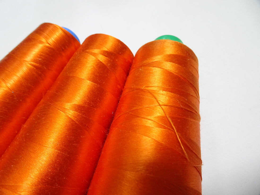 Special Price!! Japanese vintage silk thread 3sets Over 6000M embroidery 15253