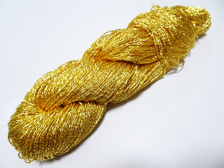 Special price!!　Japanese Vintage Rare Double Twist Gold leaf thread Embroidery 500M 1.30mm 16677
