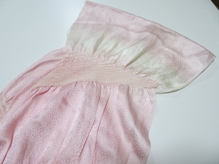 Japanese Kimono Silk Obi Age Shibori  18084
