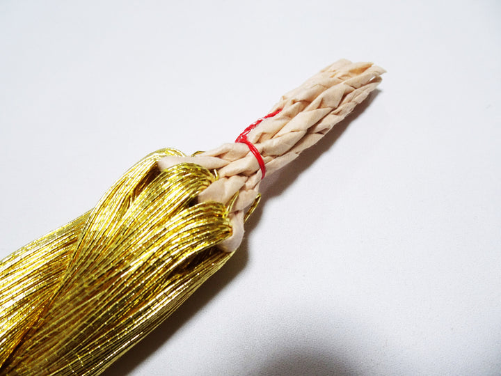 Special price!Japanese vintage rare Superb 24K gold leaf thread embroidery 10  0.65mm