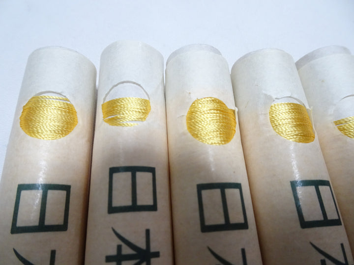Japanese Vintage Silk Twisted Thread 8sets Embroidery 19664