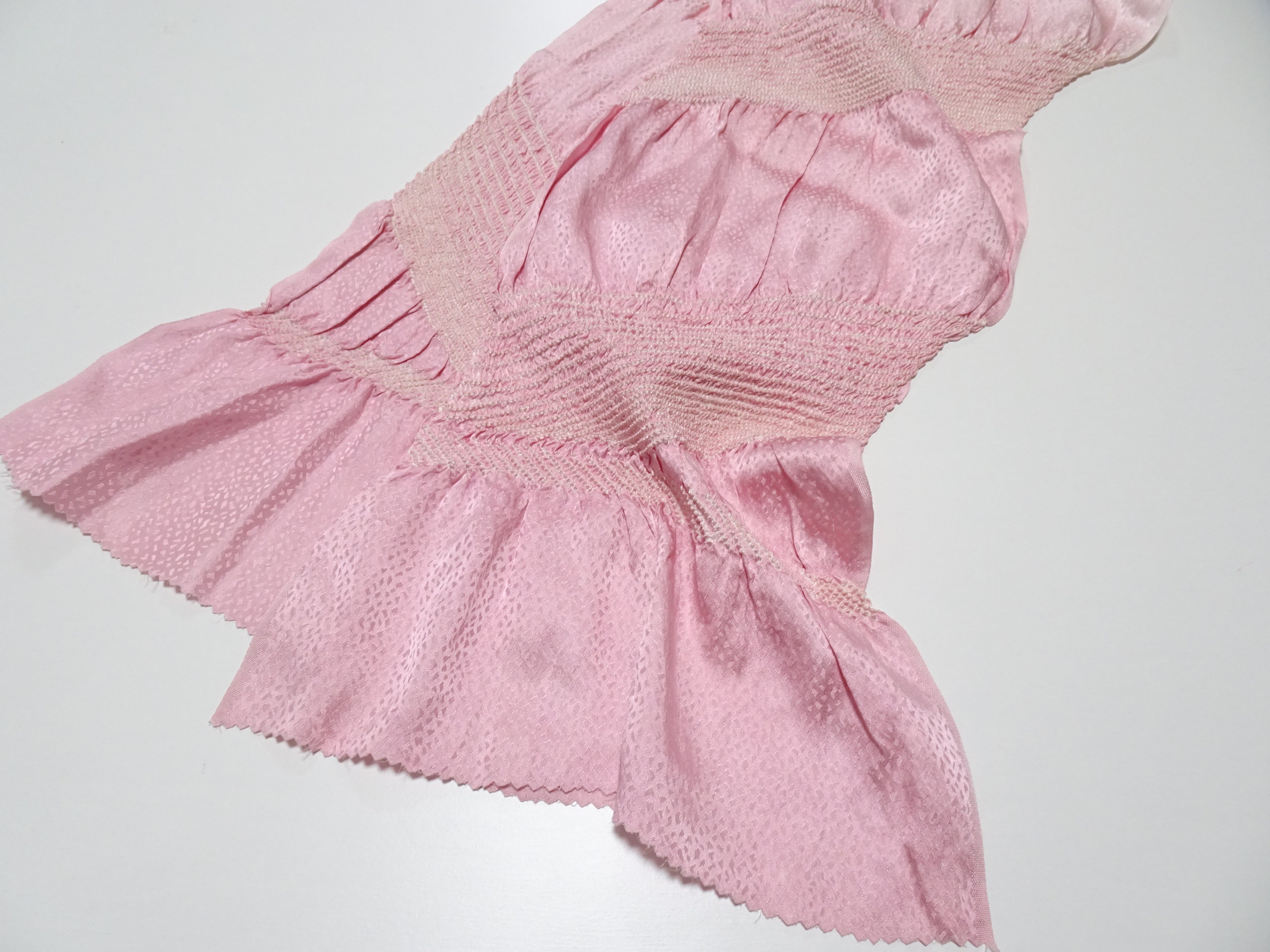 Japanese Kimono Silk Obi Age Shibori  18084
