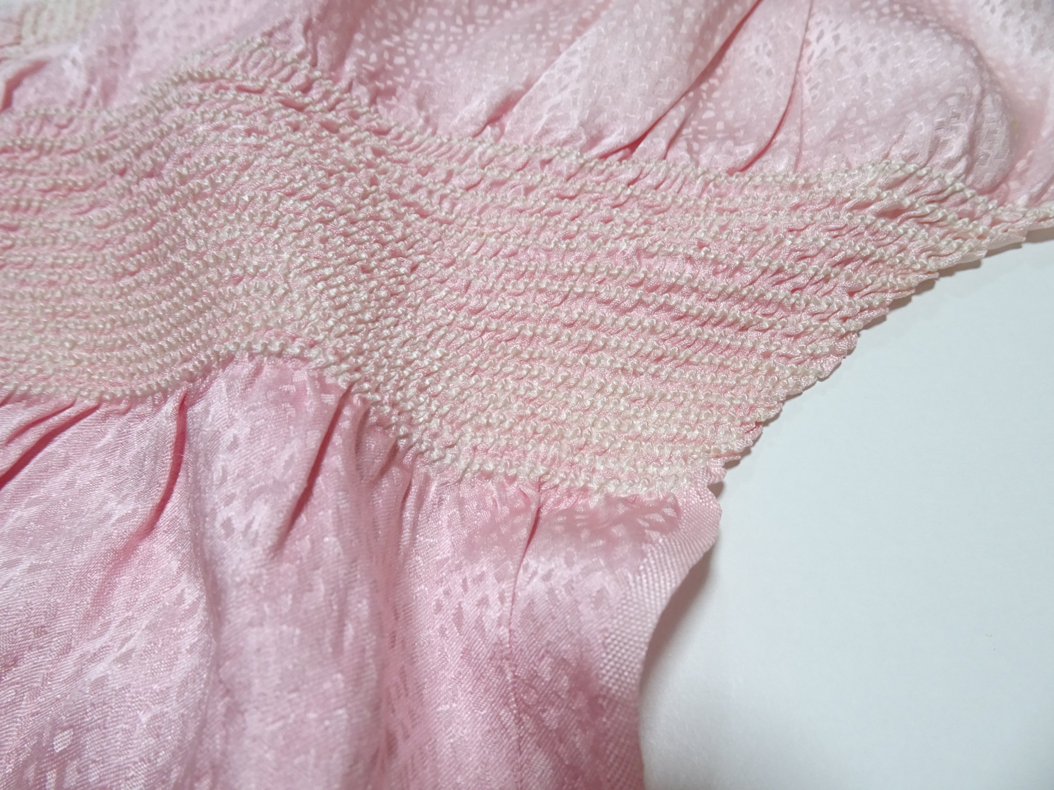 Japanese Kimono Silk Obi Age Shibori  18084