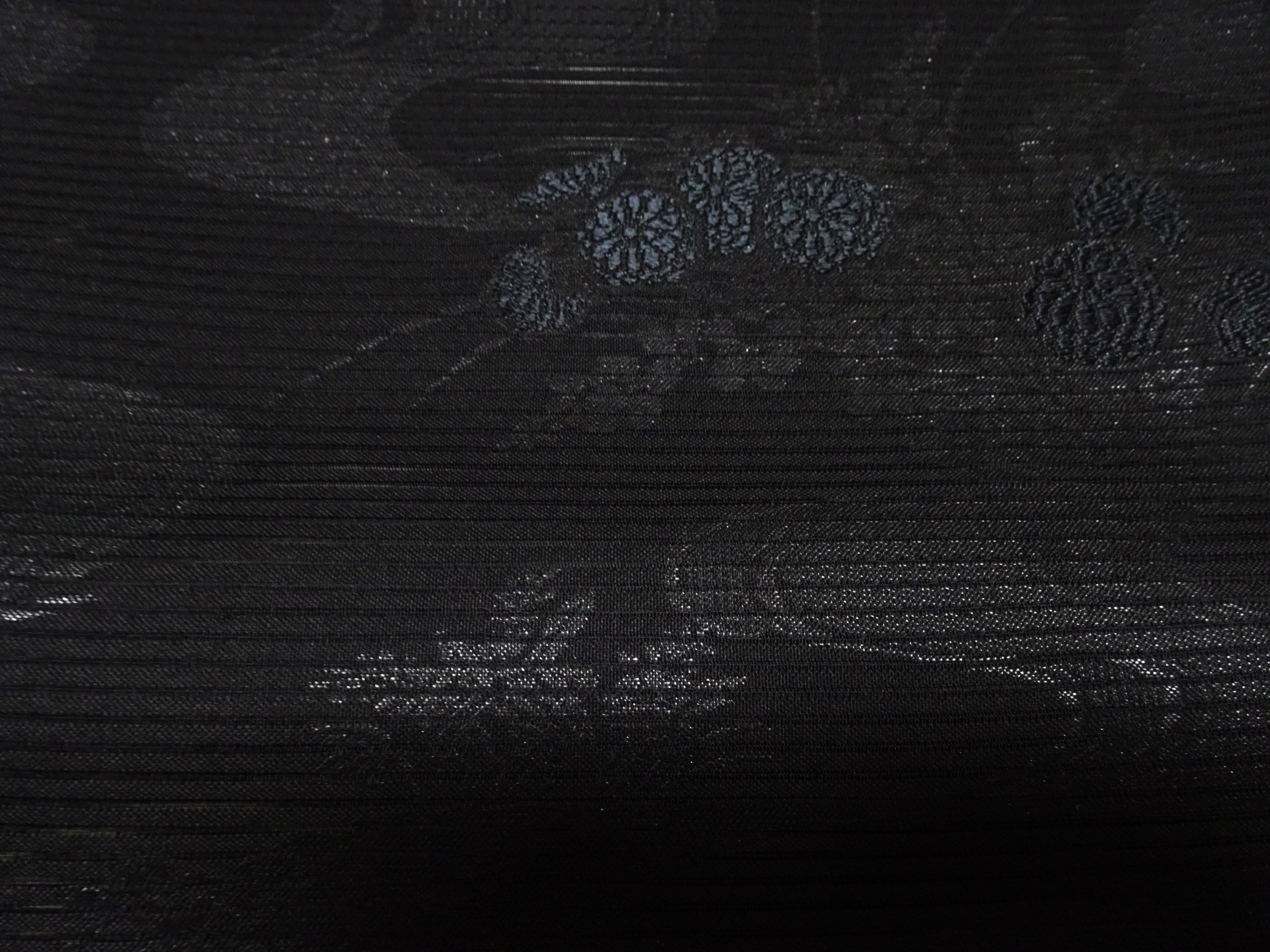 Japanese Ro Silk Bolts  Black / Omi Dyeing 17504