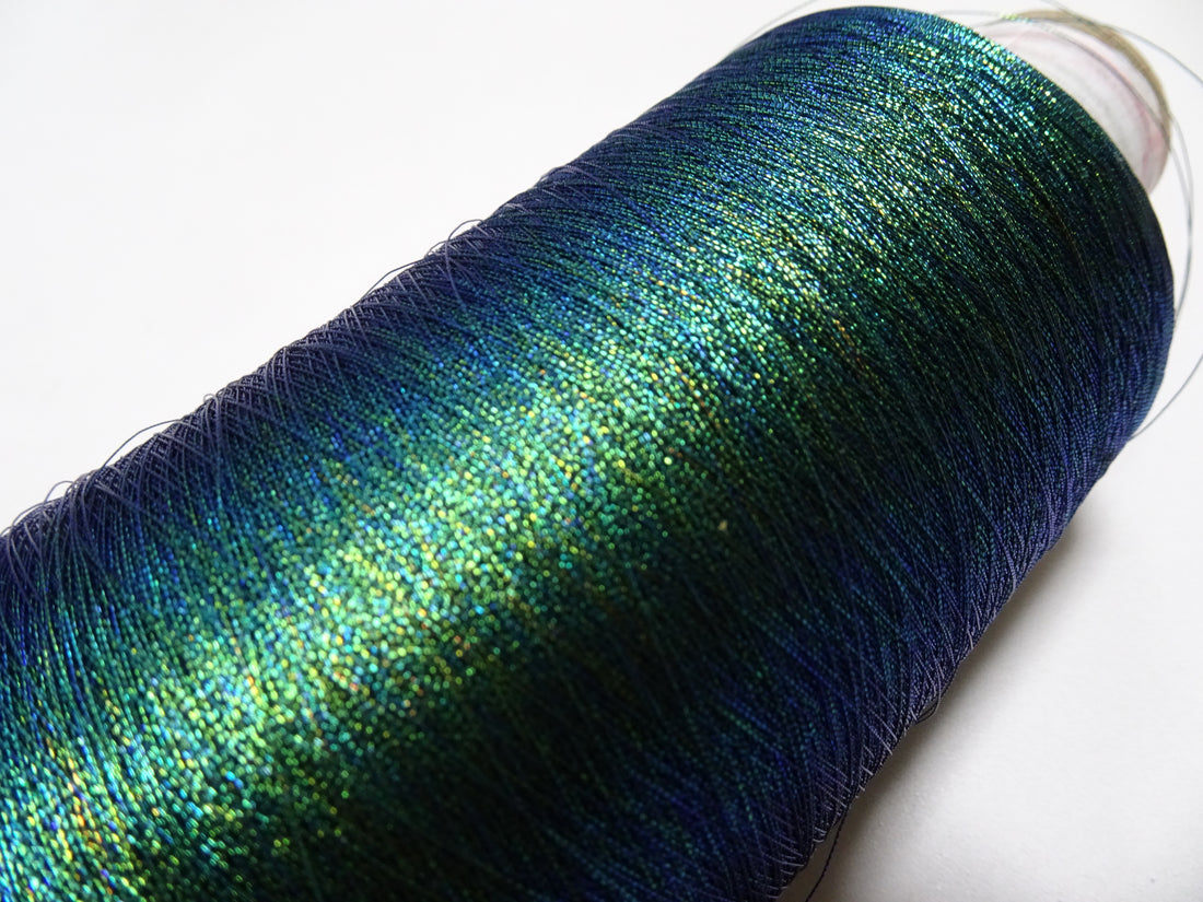 Special price!! Japanese vintage high class thread Aurora green A embroidery 5000M  0.16mm  16566