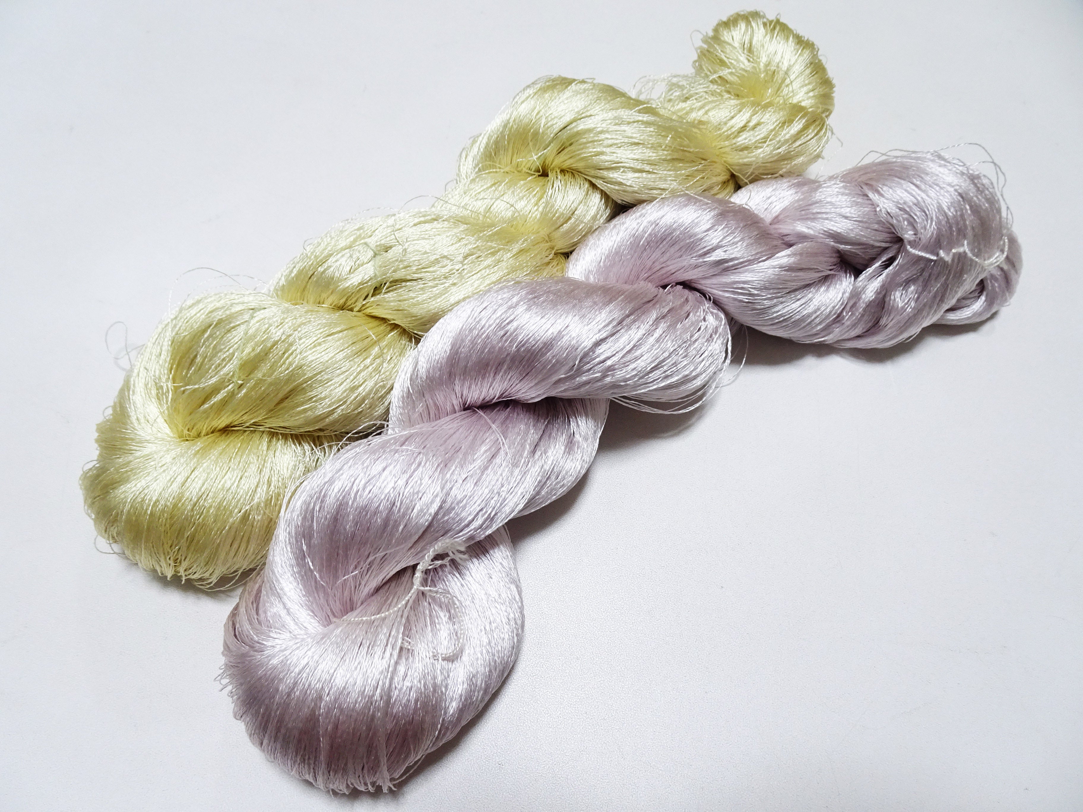 Japanese Vintage Twisted Silk Thread 2sets Embroidery 19942