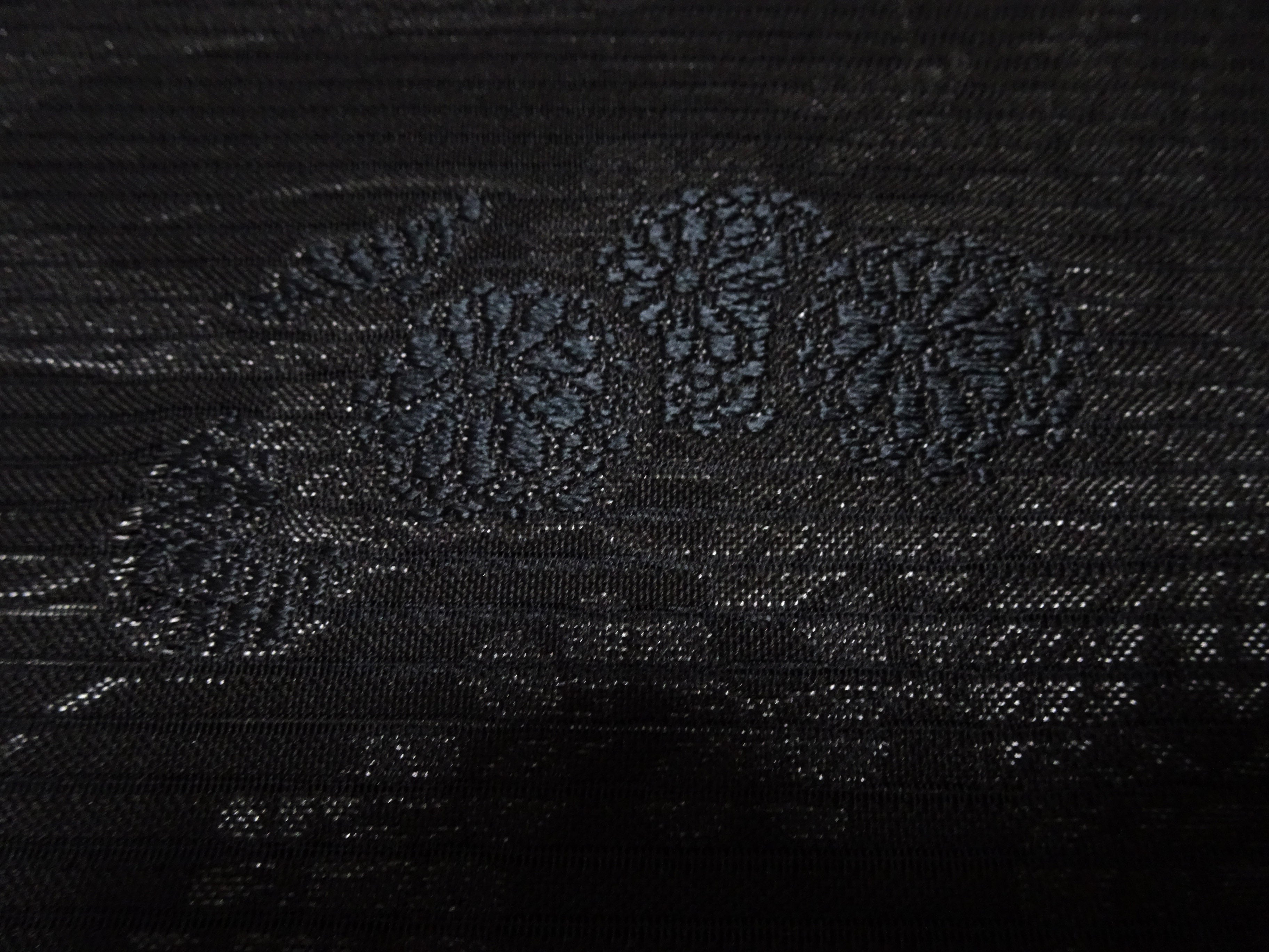 Japanese Ro Silk Bolts  Black / Omi Dyeing 17504