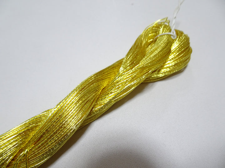 Limited to 10 pieces!! Japanese Vintage Gold Leaf Thread Kinkoma Embroidery 85 0.50mm 100M  16678