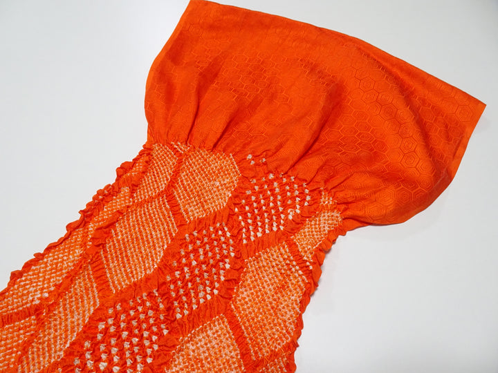 Japanese Kimono Silk Obi Age Shibori  18085