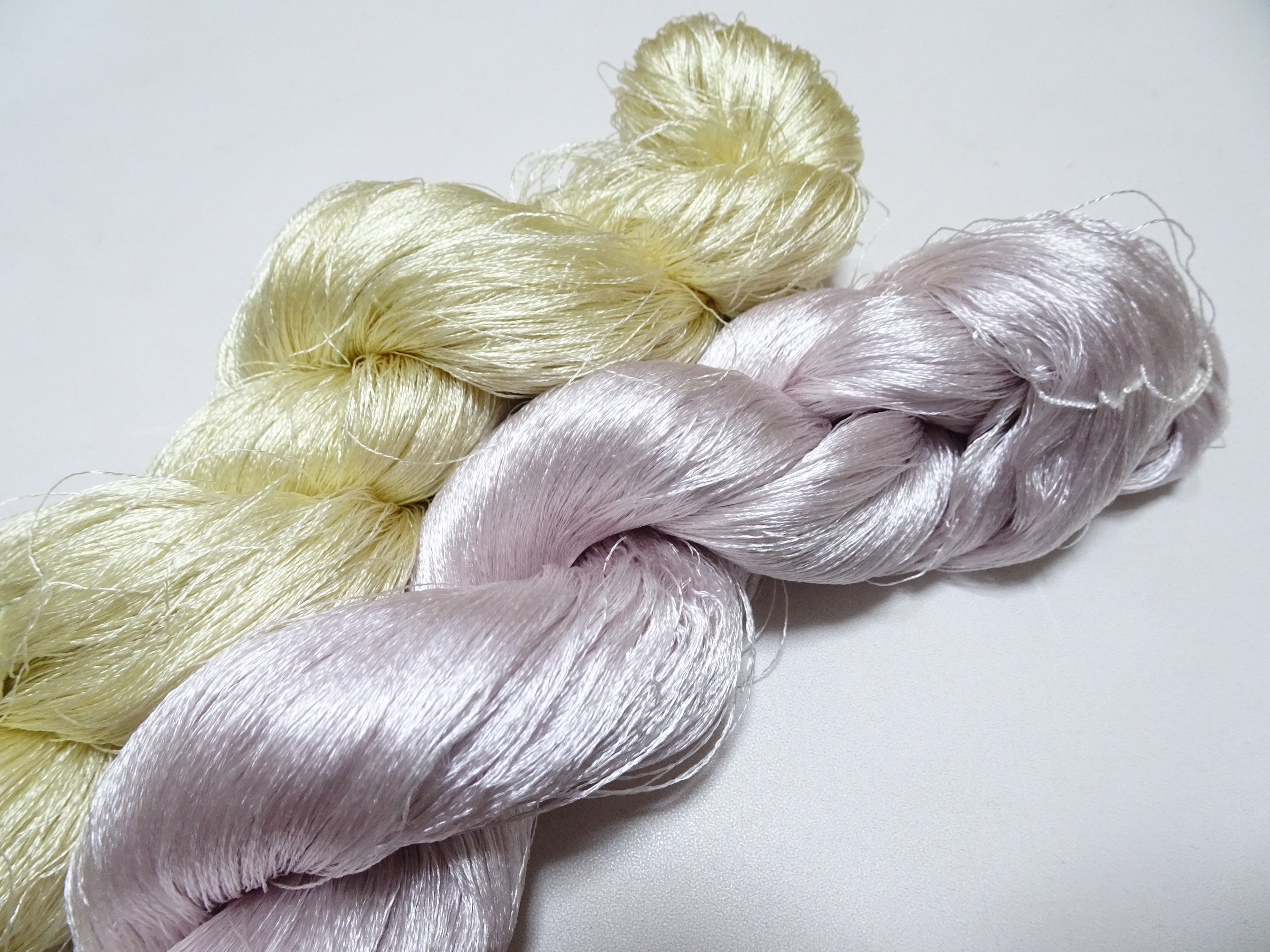Japanese Vintage Twisted Silk Thread 2sets Embroidery 19942