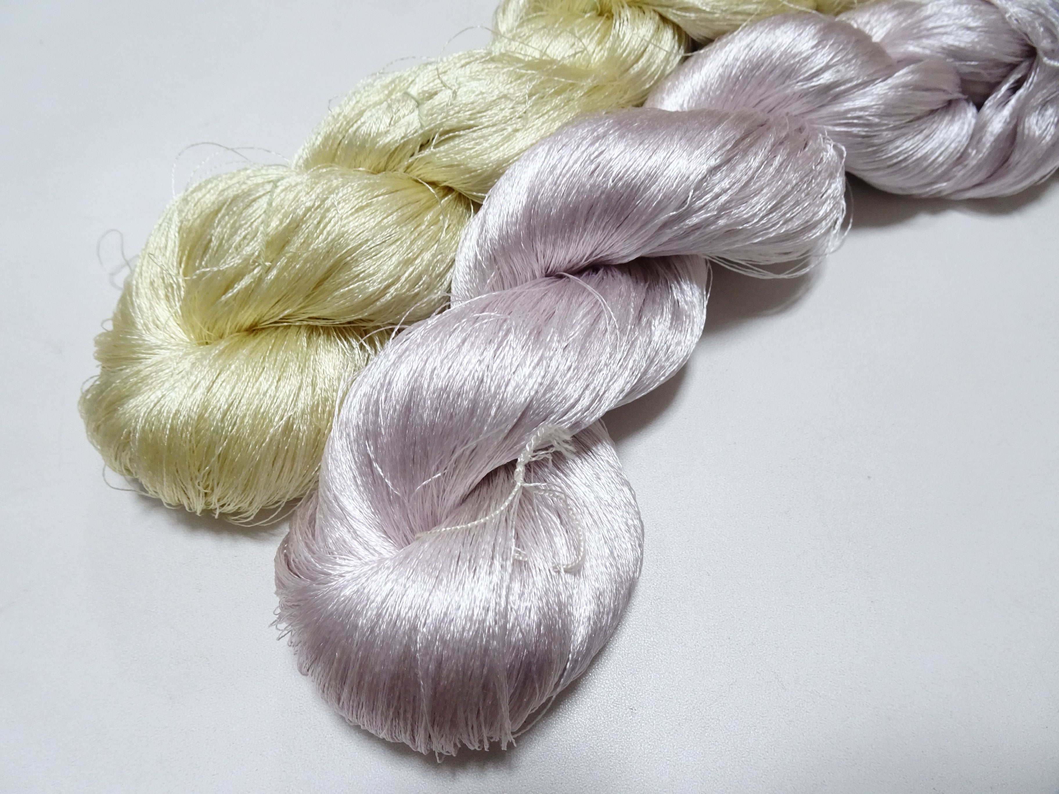 Japanese Vintage Twisted Silk Thread 2sets Embroidery 19942