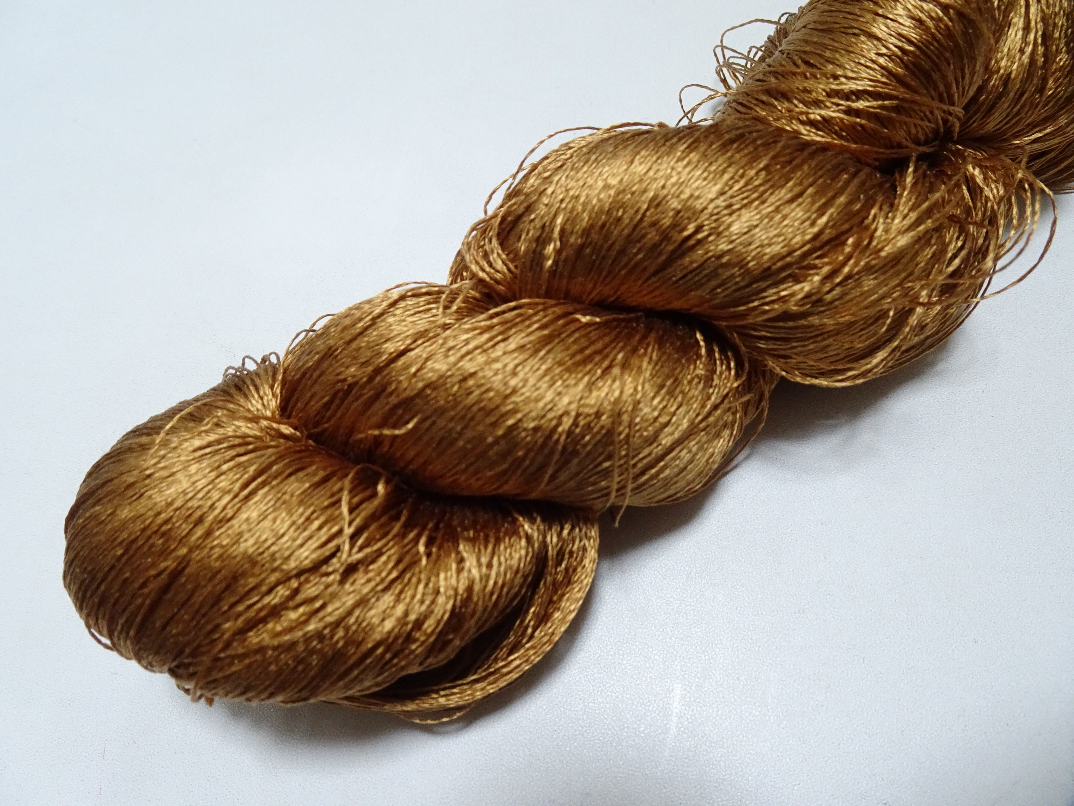Japanese Vintage Twisted Silk Thread Embroidery 19479