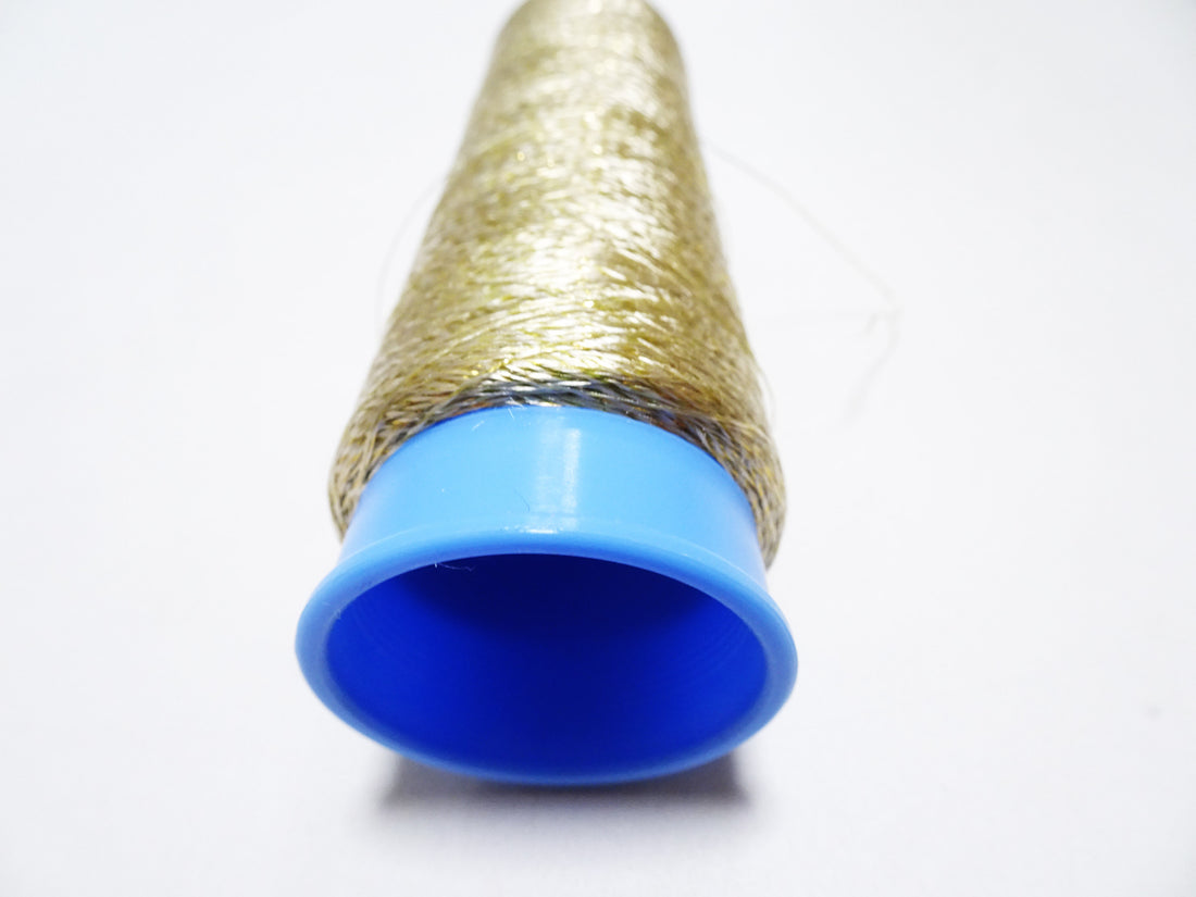 Special price!! Japanese Vintage Rare 24K gold leaf and Rayon Thread 1000M embroidery  16567