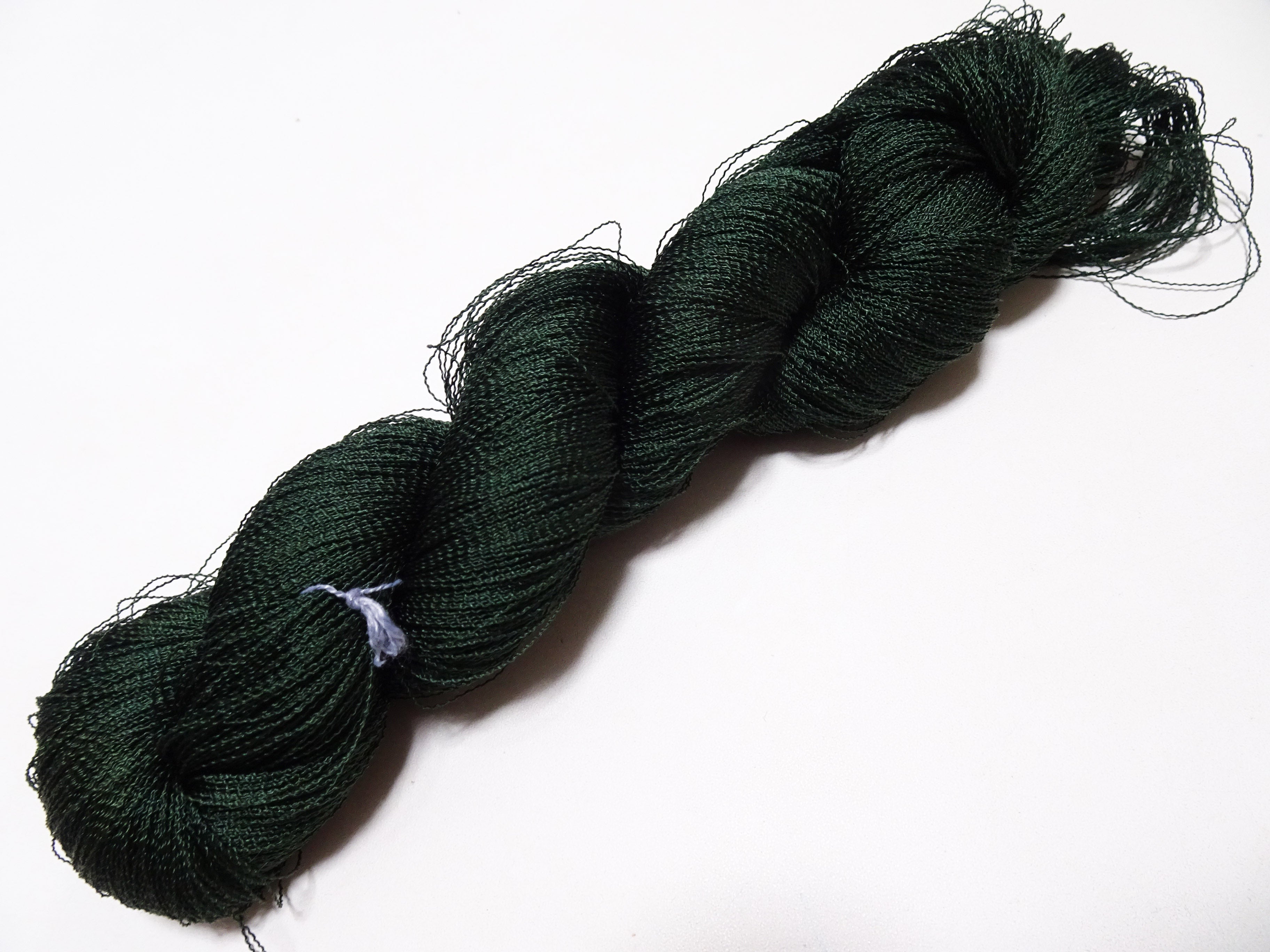 Japanese Vintage Kabe Silk Thread Embroidery & Weaving 16091