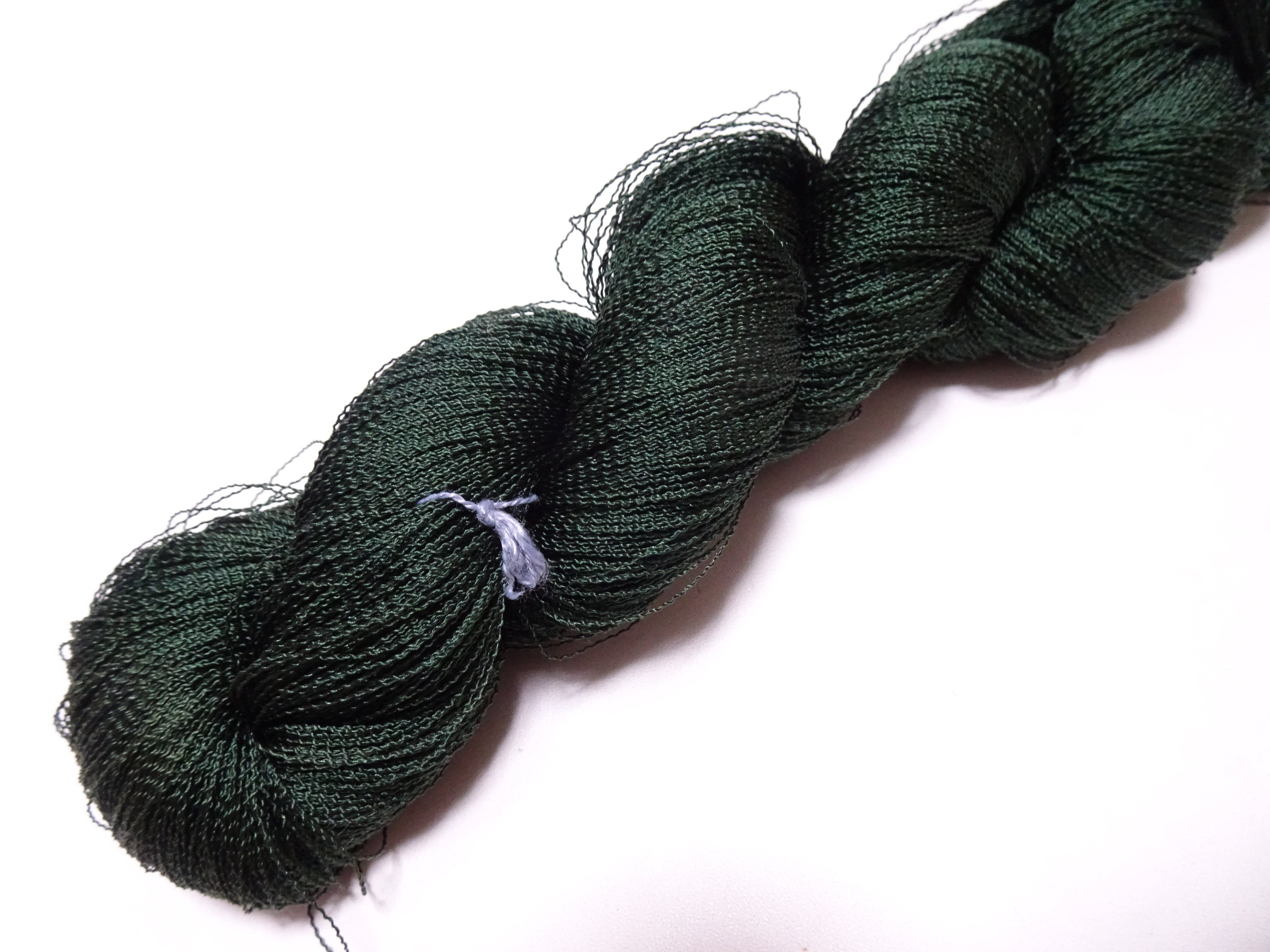 Japanese Vintage Kabe Silk Thread Embroidery & Weaving 16091