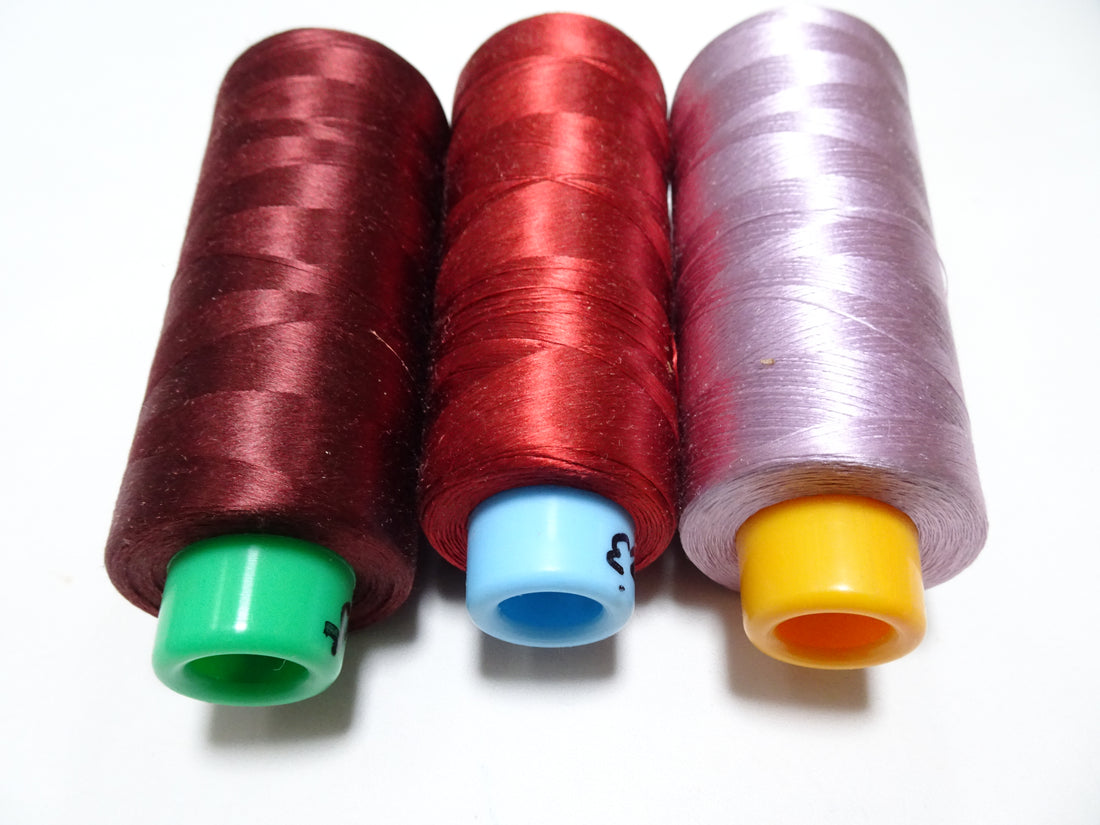 Special Price!! Japanese vintage silk thread 3sets Over 6000M embroidery 15256