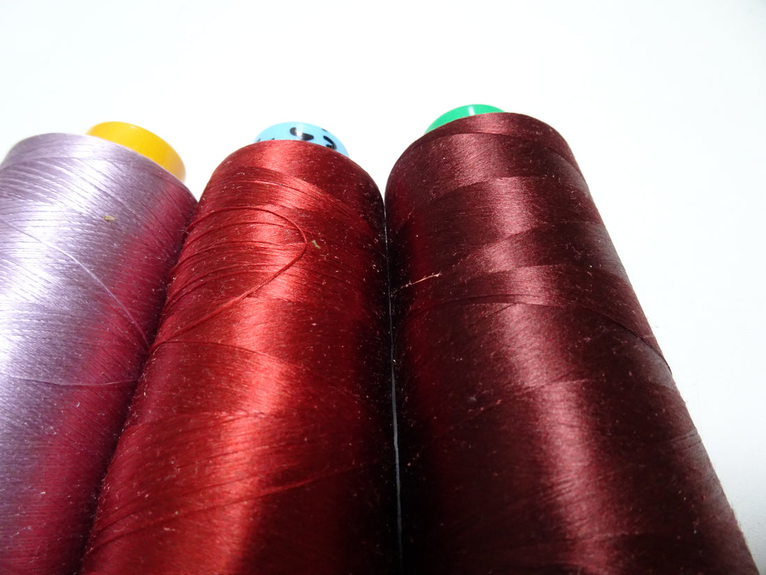 Special Price!! Japanese vintage silk thread 3sets Over 6000M embroidery 15256