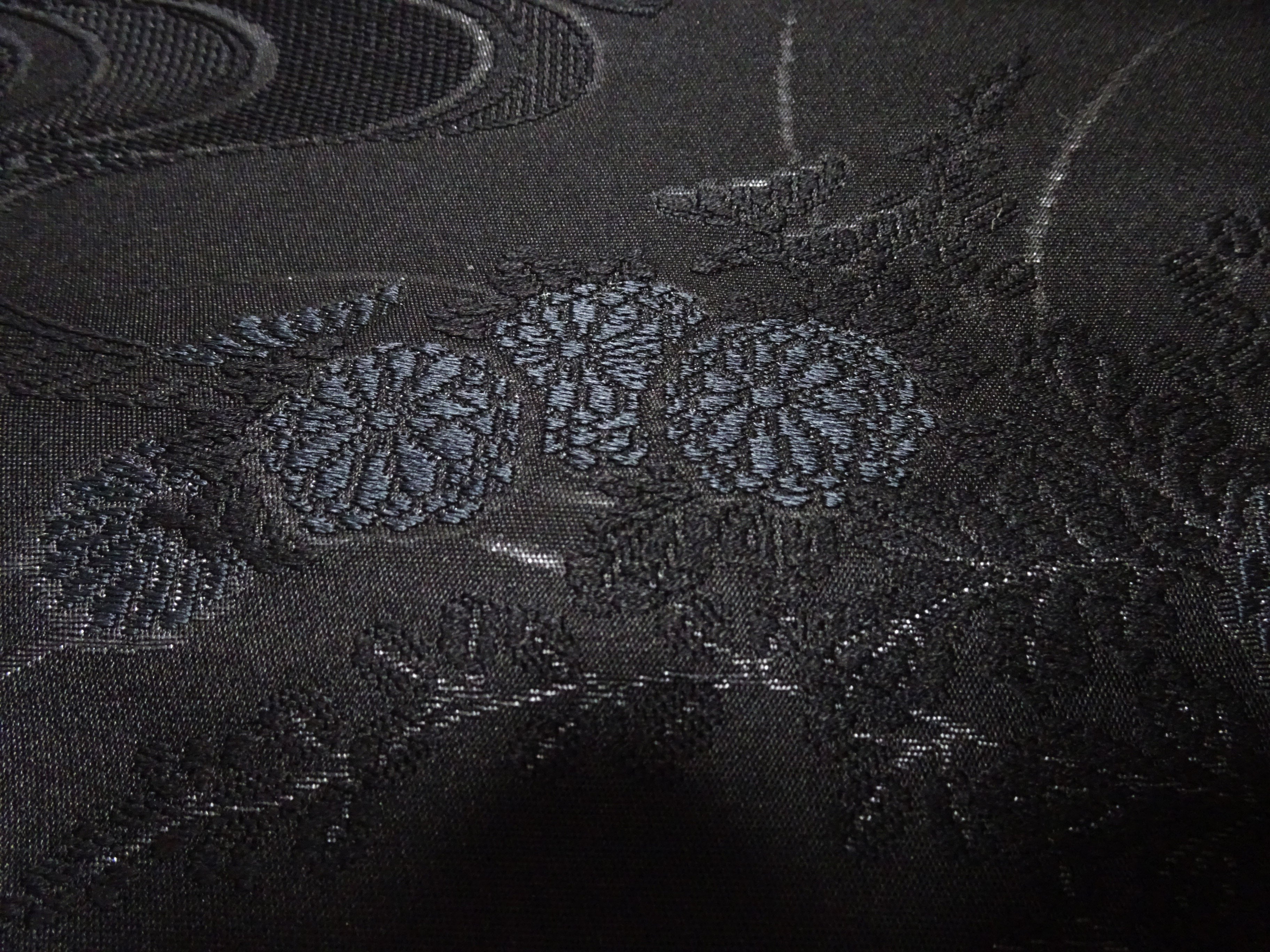 Japanese Silk Bolts  Black / Omi Dyeing 17505