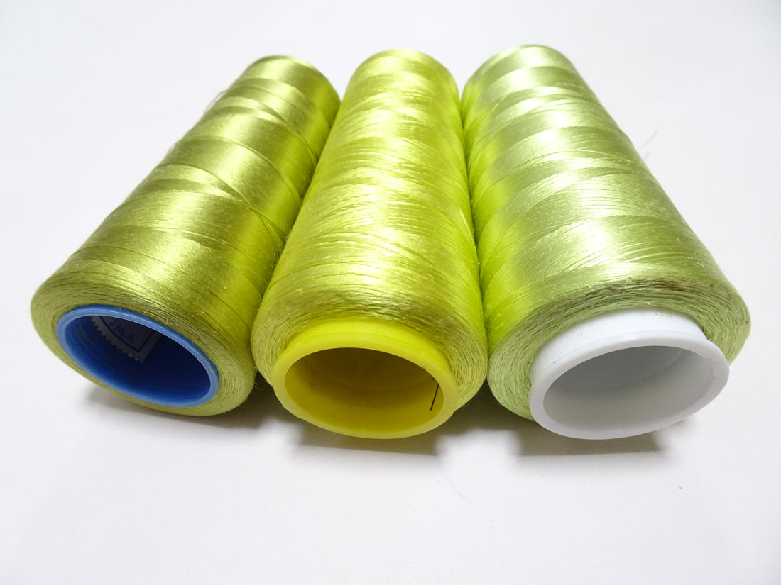 Special Price!! Japanese vintage silk thread 3sets Over 6000M embroidery 15257