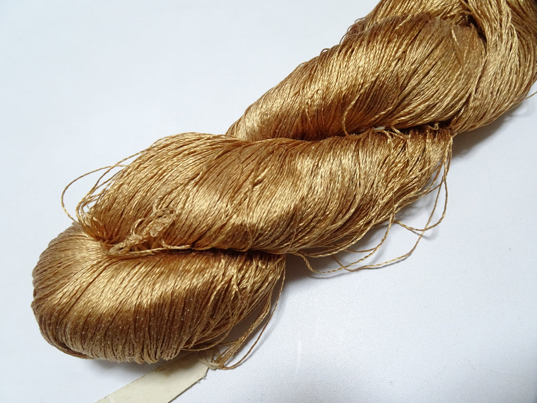 Japanese Vintage Twisted Silk Thread Embroidery 19481