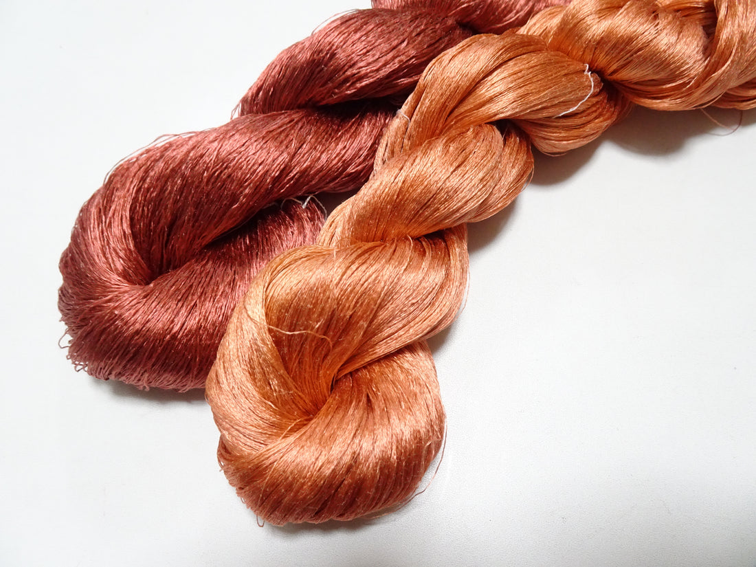 Japanese Vintage Twisted Silk Thread 2sets Embroidery 19944