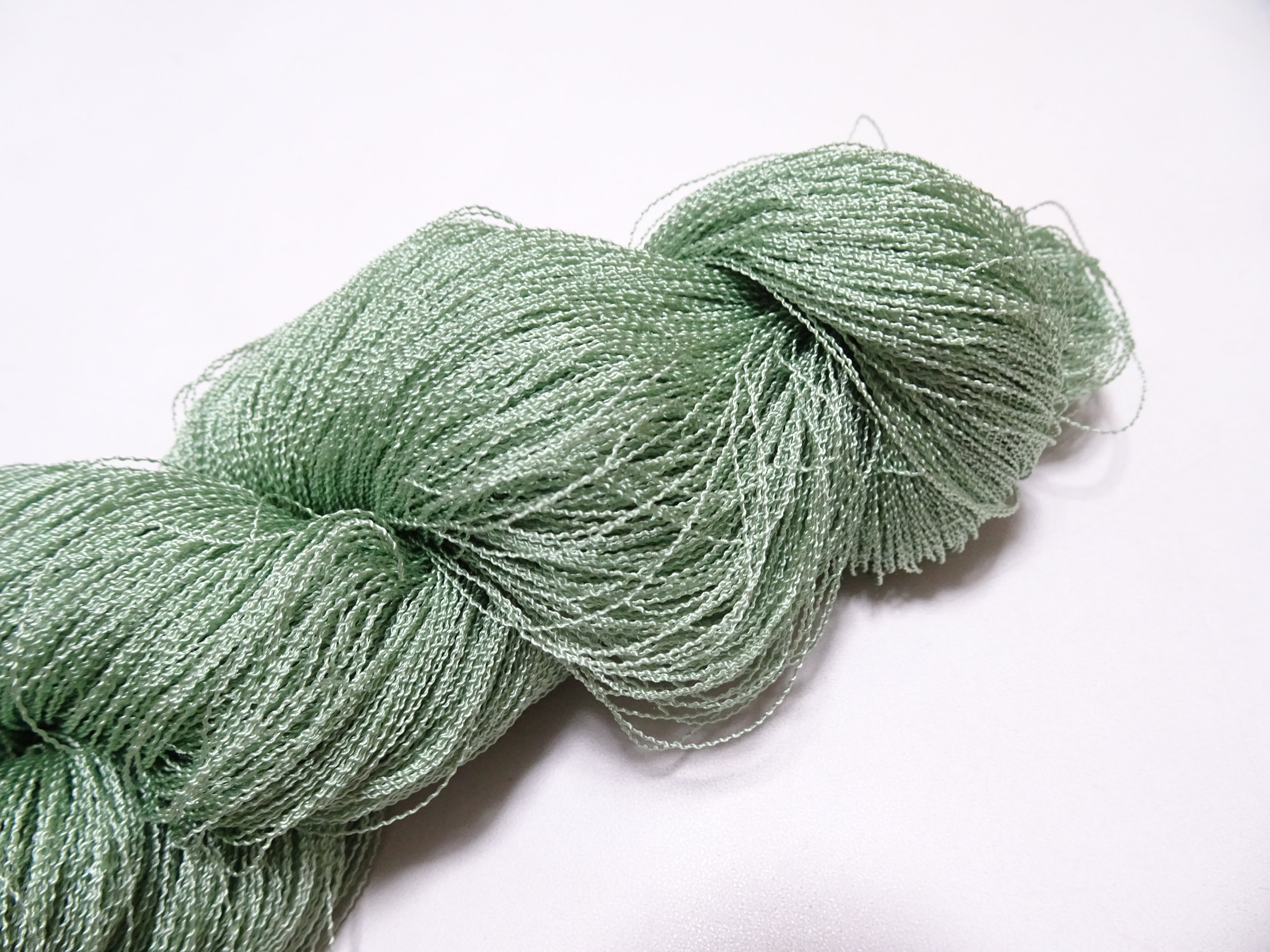 Japanese Vintage Kabe Silk Thread Embroidery & Weaving 16093
