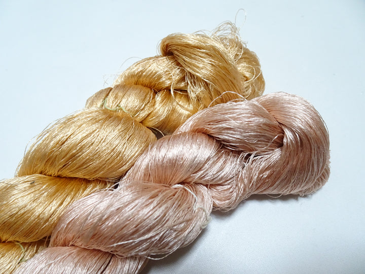 Japanese Vintage Twisted Silk Thread 2sets Embroidery 19945