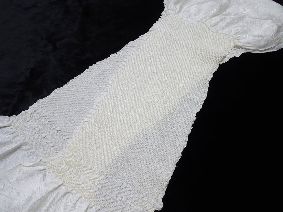 Japanese Kimono Silk Obi Age Shibori  18088