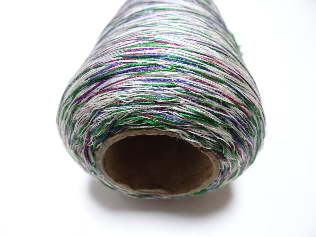 Japanese Tanaka Gen Silk – One-of-a-Kind Hand-Dyed Artistic Silk Thread, Rare Japanese Artisan Yarn, Limited Stock 19175
