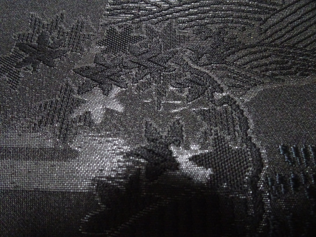 Japanese Silk Bolts  Black / Omi Dyeing 17506