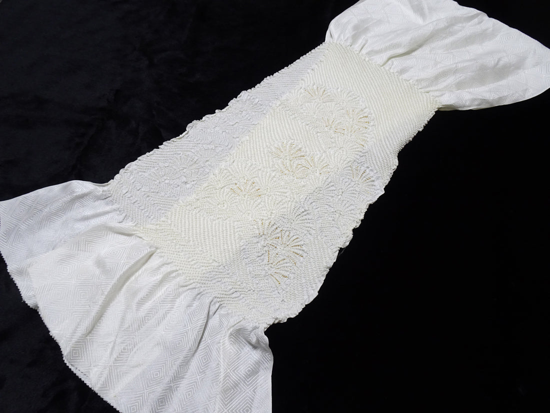Japanese Kimono Silk Obi Age Shibori  18089