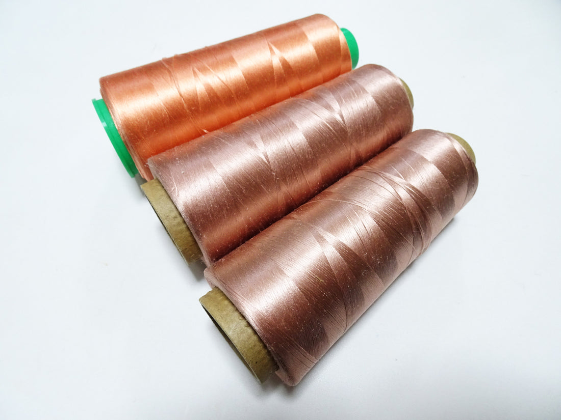 Special Price!! Japanese vintage silk thread 3sets Over 6000M embroidery 15259