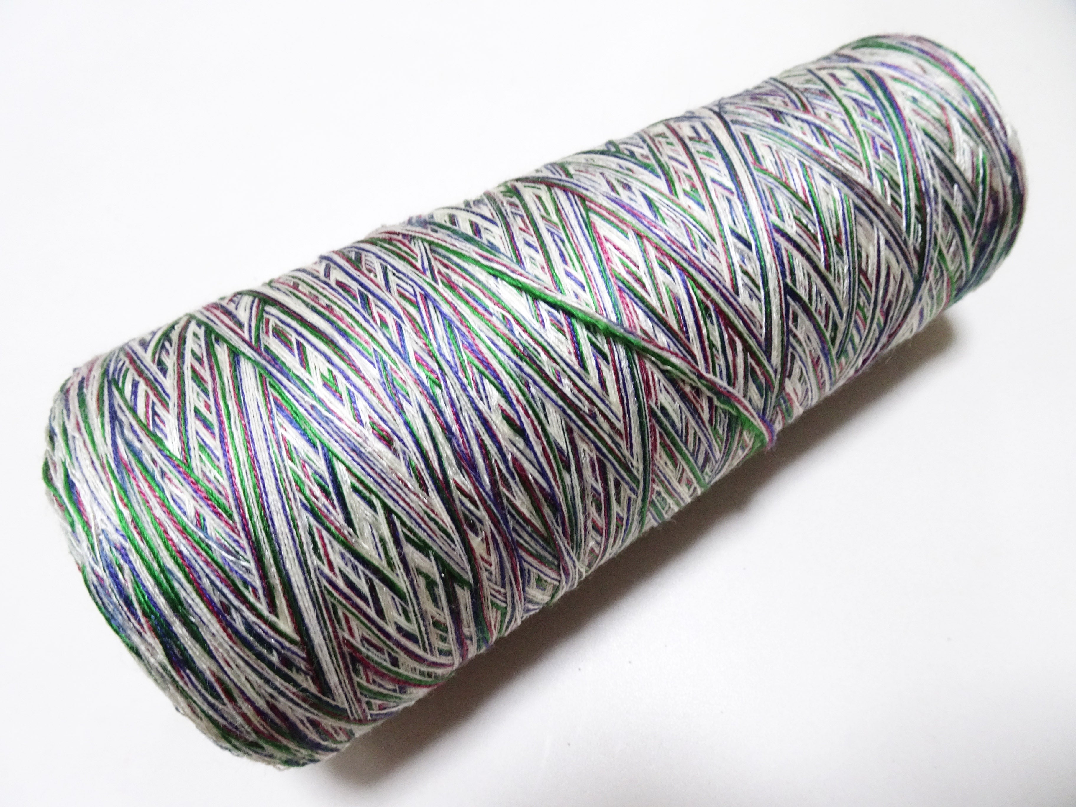 Japanese Tanaka Gen Silk – One-of-a-Kind Hand-Dyed Artistic Silk Thread, Rare Japanese Artisan Yarn, Limited Stock 19176