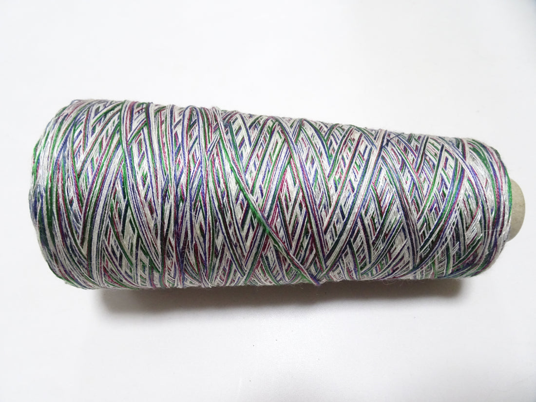 Japanese Tanaka Gen Silk – One-of-a-Kind Hand-Dyed Artistic Silk Thread, Rare Japanese Artisan Yarn, Limited Stock 19176