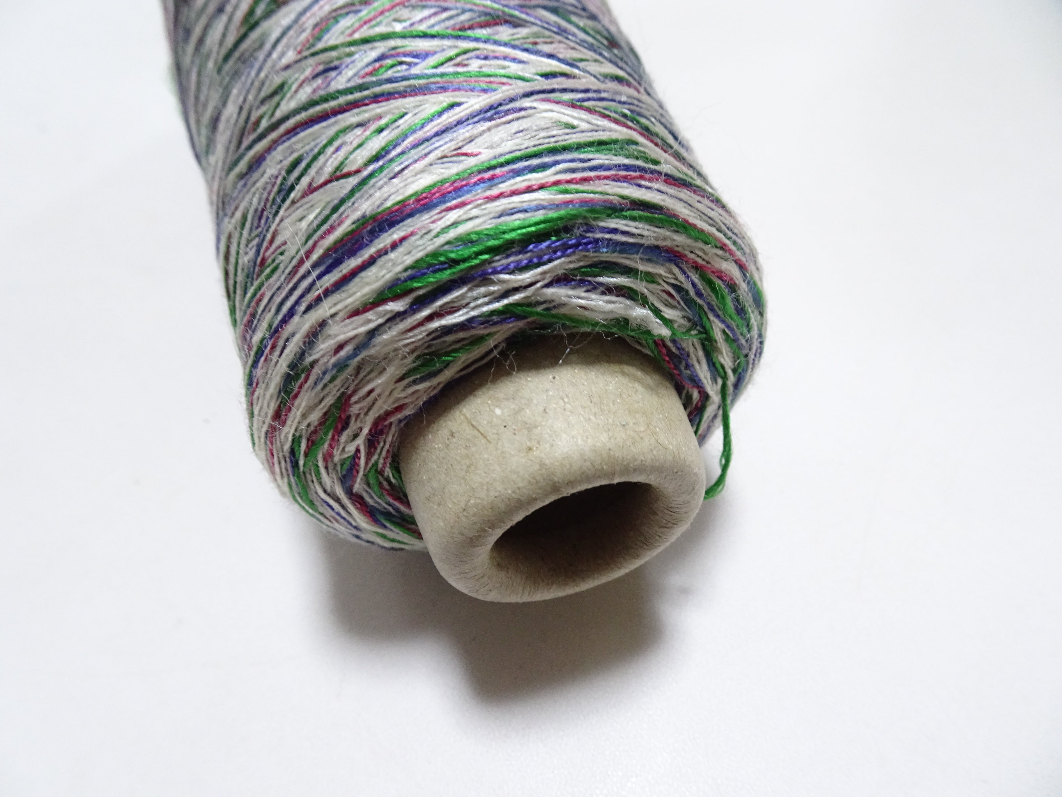 Japanese Tanaka Gen Silk – One-of-a-Kind Hand-Dyed Artistic Silk Thread, Rare Japanese Artisan Yarn, Limited Stock 19176