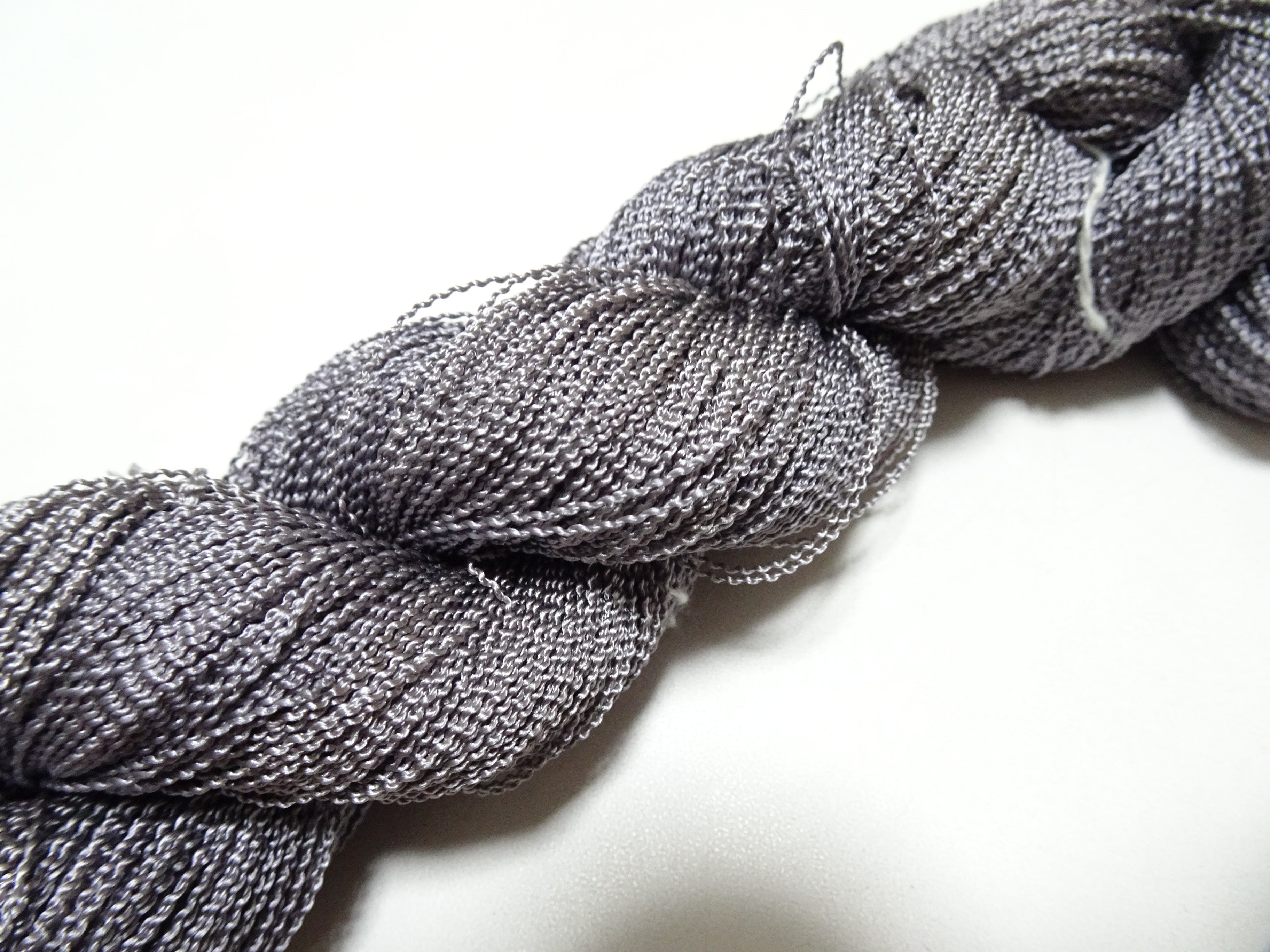 Japanese Vintage Kabe Silk Thread Embroidery & Weaving 16094
