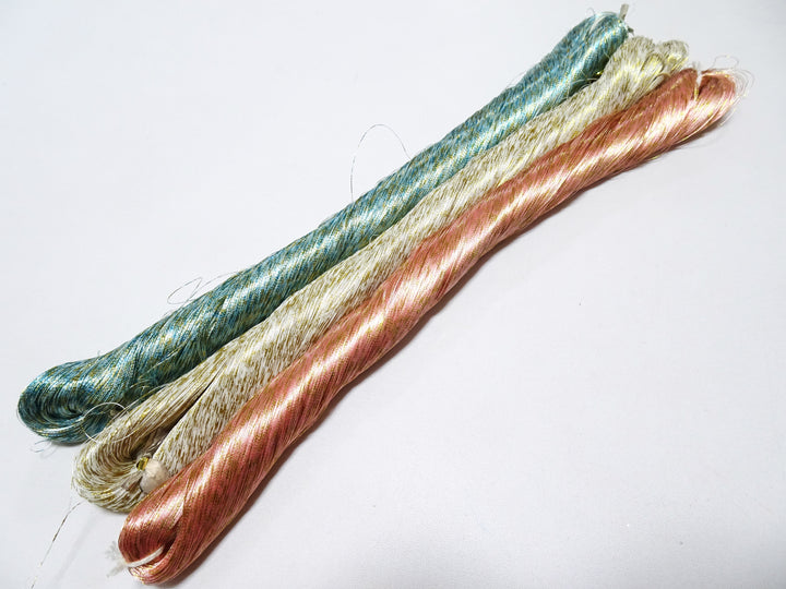 Special price!! Japanese Vintage High Class Thread Kinsunago  3sets embroidery 3000M  16244