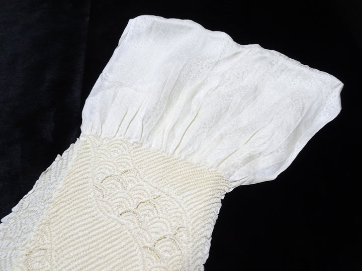 Japanese Kimono Silk Obi Age Shibori  18090