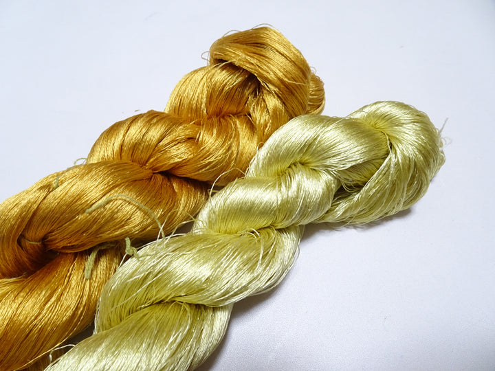 Japanese Vintage Twisted Silk Thread 2sets Embroidery 19947