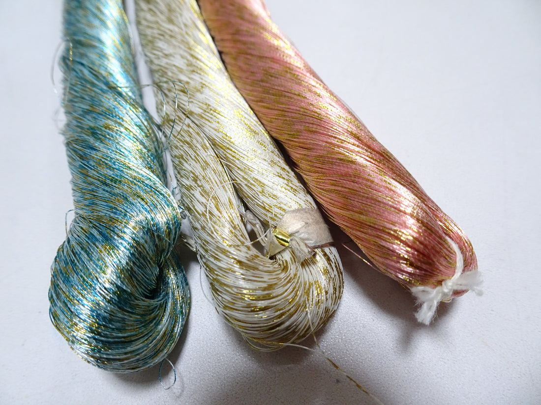 Special price!! Japanese Vintage High Class Thread Kinsunago  3sets embroidery 3000M  16244