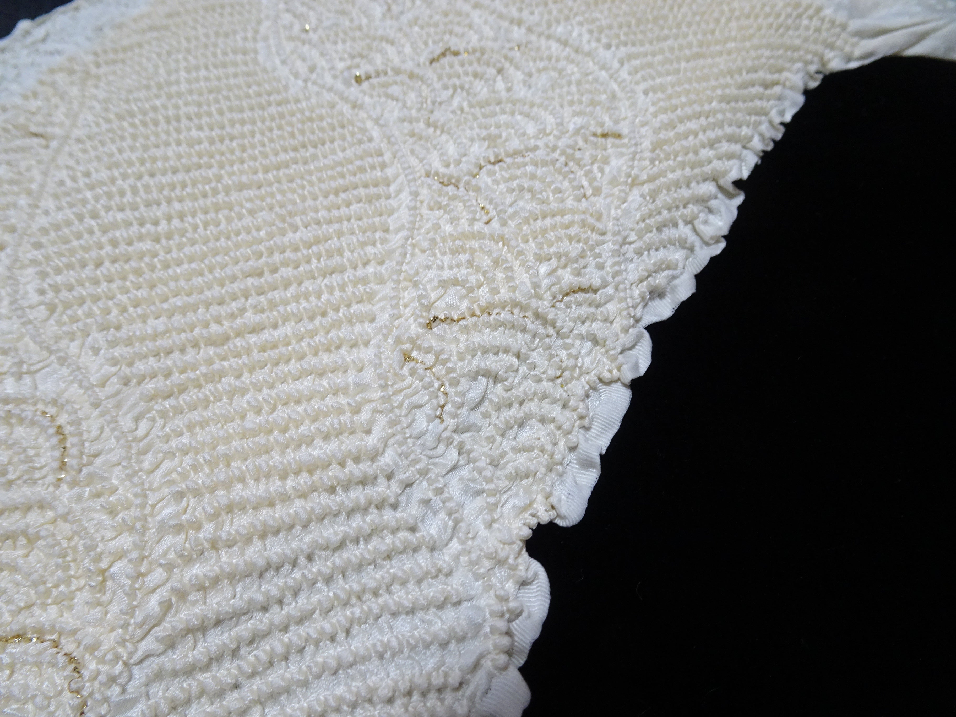 Japanese Kimono Silk Obi Age Shibori  18090
